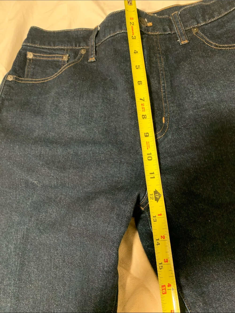 Women’s Madewell Dark Blue 90s Straight-Leg Jeans - Picture 9 of 9